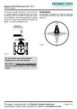 Preview for 2 page of FlowCon SM.3 Installation And Operation Instruction Manual