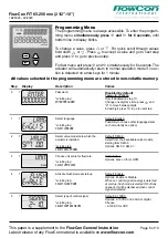 Preview for 6 page of FlowCon SM.3 Installation And Operation Instruction Manual