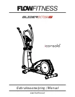 FLOWFITNESS Glider DCT250i UP Manual preview