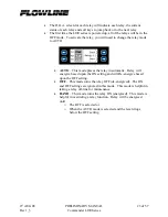 Preview for 23 page of FlowLine Commander LI90 Series User Manual