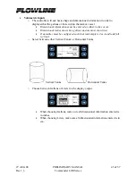 Preview for 43 page of FlowLine Commander LI90 Series User Manual