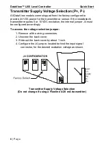 Предварительный просмотр 6 страницы FlowLine DataView LI55 Quick Start Manual