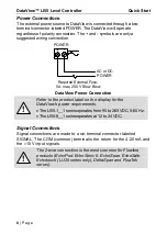 Предварительный просмотр 8 страницы FlowLine DataView LI55 Quick Start Manual