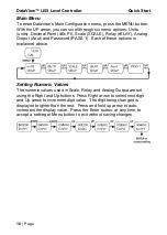 Предварительный просмотр 18 страницы FlowLine DataView LI55 Quick Start Manual