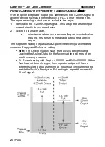 Предварительный просмотр 26 страницы FlowLine DataView LI55 Quick Start Manual