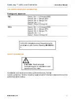 Предварительный просмотр 7 страницы FlowLine LI25 Series Instruction Manual