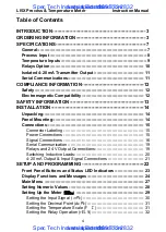 Предварительный просмотр 4 страницы FlowLine LI50-1001 Instruction Manual