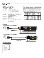 Preview for 2 page of FlowLine LV10 Series Owner'S Manual