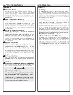 Preview for 3 page of FlowLine Thermo-Flo FT10 Owner'S Manual