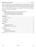 Preview for 2 page of FlowLine Thermo-Flow 5405 Manual