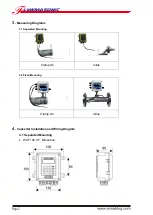 Preview for 3 page of Flowmasonic WUF100 CF Series Manual