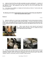 Предварительный просмотр 3 страницы Flowmaster X-PIPE 81107 Installation Instructions Manual