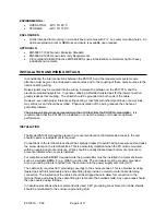 Preview for 4 page of Flowmetrics PA-1001A Series Manual