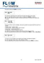 Preview for 19 page of FLOWmetrix SAFMAG ACP HI-PULS METER Installation & Operation Instructions