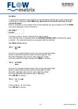 Preview for 20 page of FLOWmetrix SAFMAG ACP HI-PULS METER Installation & Operation Instructions