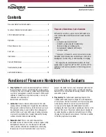 Preview for 2 page of Flowserve 400-D Assembly, Operation And Maintenance Manual