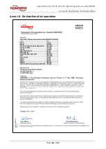 Preview for 64 page of Flowserve Argus EK 71 Installation, Commissioning Maintenance