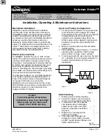 Flowserve Automax Aviator Installation, Operating,  & Maintenance Instructions предпросмотр