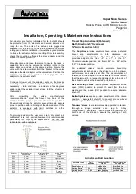 Flowserve Automax SuperNova S050 Installation, Operating,  & Maintenance Instructions preview