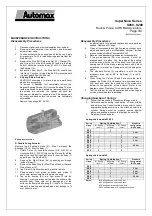 Предварительный просмотр 3 страницы Flowserve Automax SuperNova S050 Installation, Operating,  & Maintenance Instructions