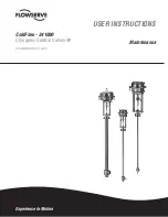 Flowserve ColdFlow 341000 User Instructions preview