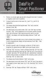 Preview for 1 page of Flowserve DataFlo P Quick Start Manual