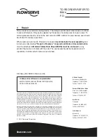 Preview for 4 page of Flowserve Durametallic LS-300 Series Installation Instructions