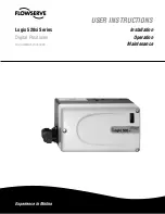 Flowserve Logix 520si Series User Instructions preview