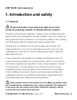 Preview for 3 page of Flowserve SEM-100SS Installation Operation & Maintenance