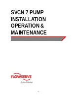 Предварительный просмотр 2 страницы Flowserve SVCN 7 Installation Operation & Maintenance