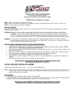 Preview for 1 page of FLOWTECH 11133FLT Instruction Sheet