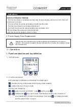 Preview for 21 page of FLOWTECH KF700H Series Operation Instruments