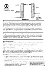 Flowtoys CAPSULE LIGHT Instructions preview