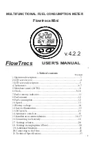 Preview for 1 page of Flowtrecs Mini User Manual