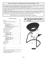 Preview for 2 page of Flowtron LE-900 Owner'S Manual