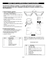 Preview for 3 page of Flowtron LE-900 Owner'S Manual