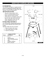 Preview for 3 page of Flowtron Leaf Eater LE-800B Owner'S Manual