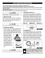 Preview for 8 page of Flowtron Leaf Eater LE-800B Owner'S Manual