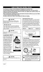 Preview for 6 page of Flowtron LeafEater LE-800B Owner'S Manual