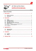 FLS FlowX3 series Instruction Manual preview