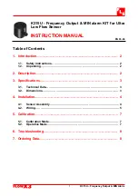 FLS K315U Instruction Manual предпросмотр