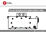 Fluid Gaming EK-AC GEFORCE RTX 3080/3090 D-RG User Manual preview