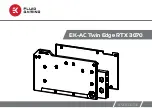 Preview for 1 page of Fluid Gaming EK-AC Twin Edge RTX 3070 User Manual