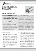 fluid-o-tech DGD PRO Series Instruction Manual предпросмотр