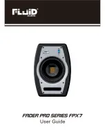 Fluid FADER PRO FPX7 SERIES User Manual preview