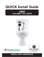 Preview for 1 page of Fluidmaster PerforMAX 400H Quick Install Manual