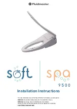 Fluidmaster soft spa 9500 Installation Instructions Manual preview