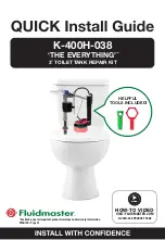 Preview for 1 page of Fluidmaster THE EVERYTHING K-400H-038 Quick Install Manual