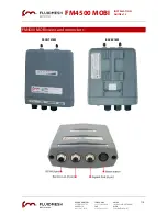 Fluidmesh FM4500 MOBI Installation Manual preview