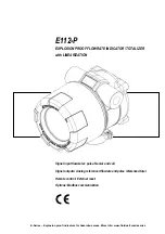 Предварительный просмотр 1 страницы Fluidwell E112-P Manual